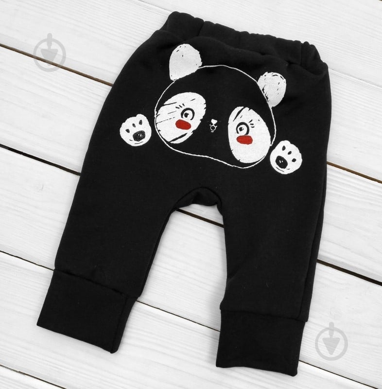 Штанишки Dexter`s Panda р.80 черный d303чн-пд - фото 1 Штанишки Dexter`s Panda р.80 черный d303чн-пд - фото 1