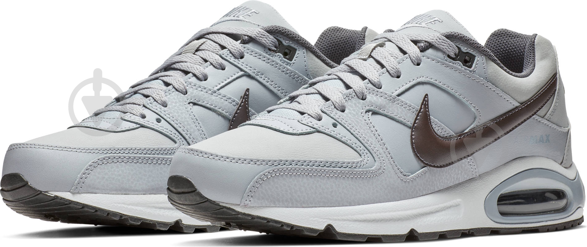 Кроссовки мужские демисезонные Nike AIR MAX COMMAND LEATHER 749760-012 р.42,5 серые - фото 1 Кроссовки мужские демисезонные Nike AIR MAX COMMAND LEATHER 749760-012 р.42,5 серые - фото 1