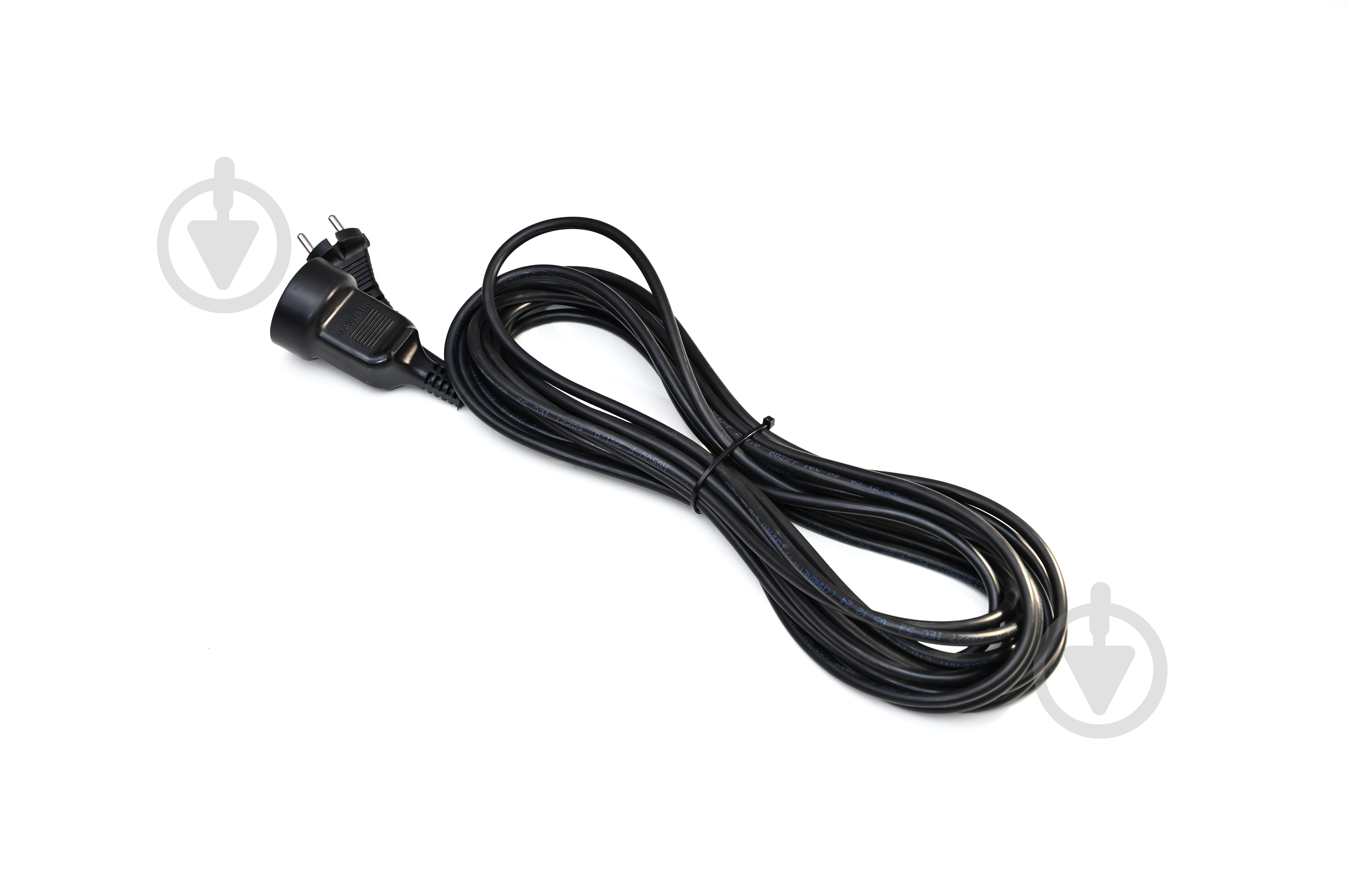 Подовжувач садовий Magnetik без заземлення 1 гн. чорний 10 м MAG 1100-102 Ч - фото 1