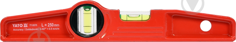 Уровень 25 см YATO YT-30370 - фото 1