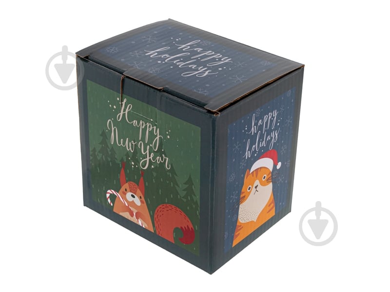 Чашка Lefard Christmas Racoon 350 мл 922-014 - фото 2