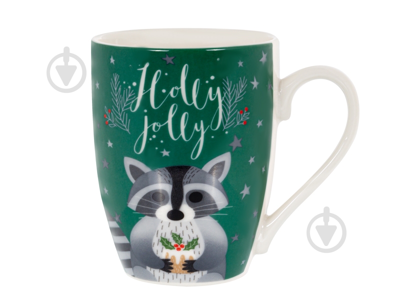 Чашка Lefard Christmas Racoon 350 мл 922-014 - фото 1