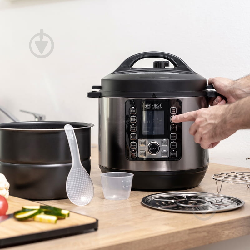 Мультиварка-скороварка First FA-5130-2-SI - фото 3 Мультиварка-скороварка First FA-5130-2-SI - фото 3