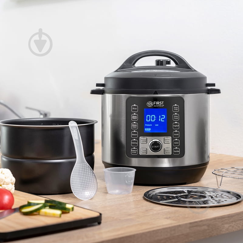 Мультиварка-скороварка First FA-5130-2-SI - фото 11 Мультиварка-скороварка First FA-5130-2-SI - фото 11