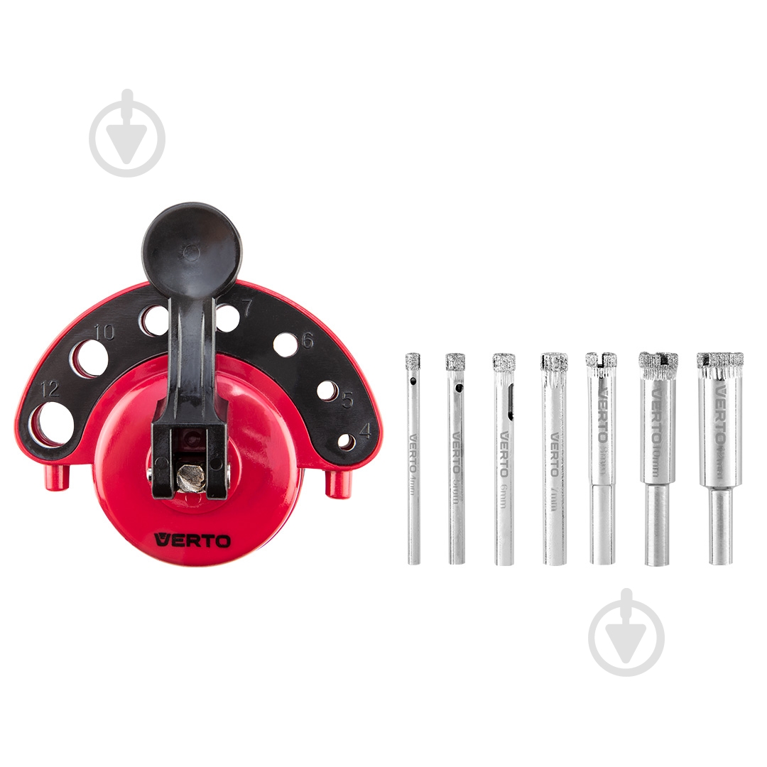 Свердло Verto 8 шт. 60H840 - фото 1