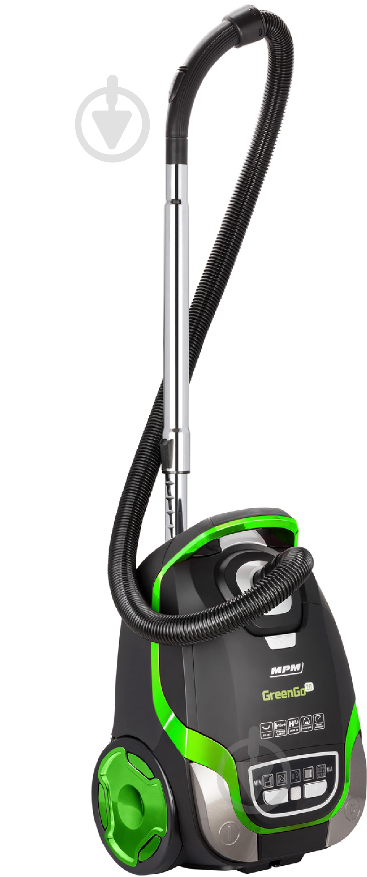 Пылесос MPM MOD-32 green/black - фото 1 Пылесос MPM MOD-32 green/black - фото 1