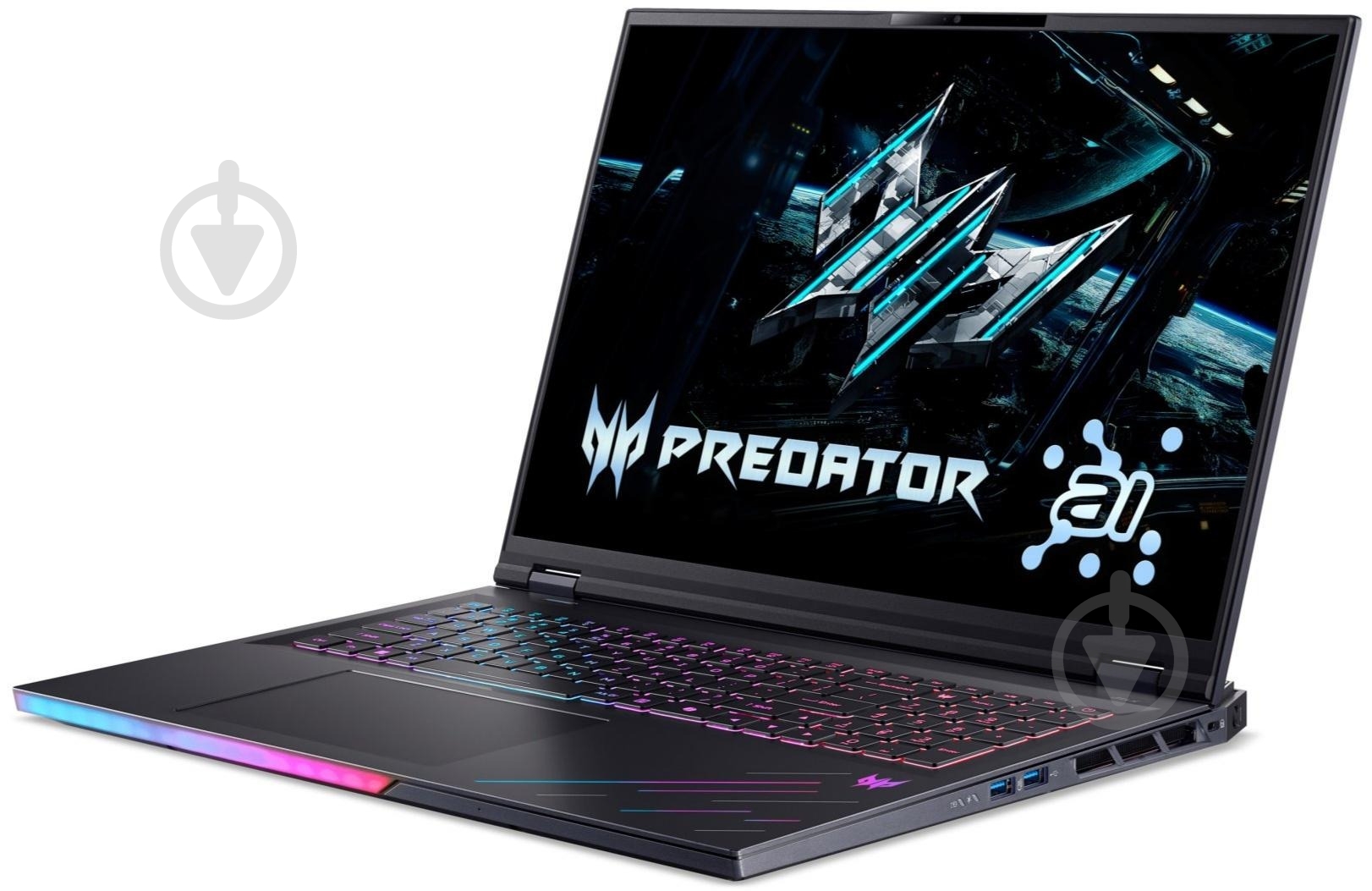 Ноутбук Acer Predator Helios 18 AI PH18-73-90GS 18" (NH.QVZEU.004) abyssal black - фото 3 Ноутбук Acer Predator Helios 18 AI PH18-73-90GS 18" (NH.QVZEU.004) abyssal black - фото 3