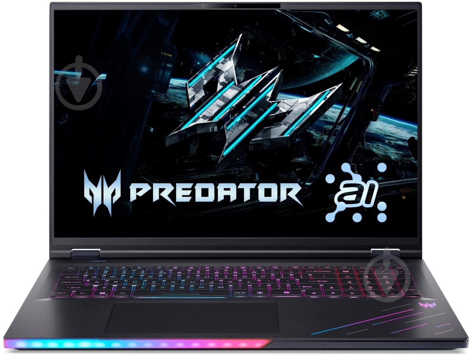 Ноутбук Acer Predator Helios 18 AI PH18-73-90GS 18" (NH.QVZEU.004) abyssal black - фото 1 Ноутбук Acer Predator Helios 18 AI PH18-73-90GS 18" (NH.QVZEU.004) abyssal black - фото 1