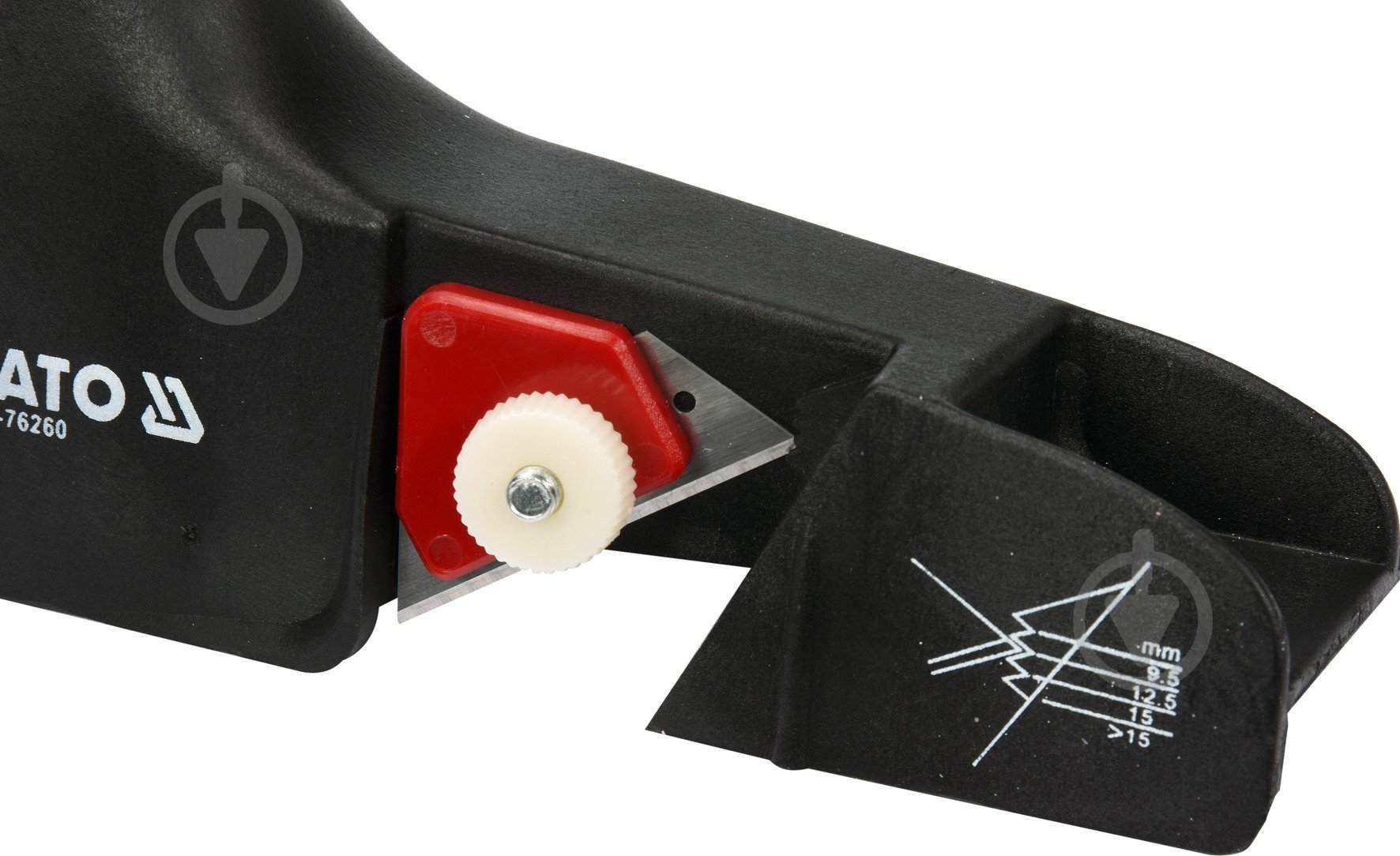 Рубанок для знімання фаски г/к плит YATO YT-76260 - фото 3