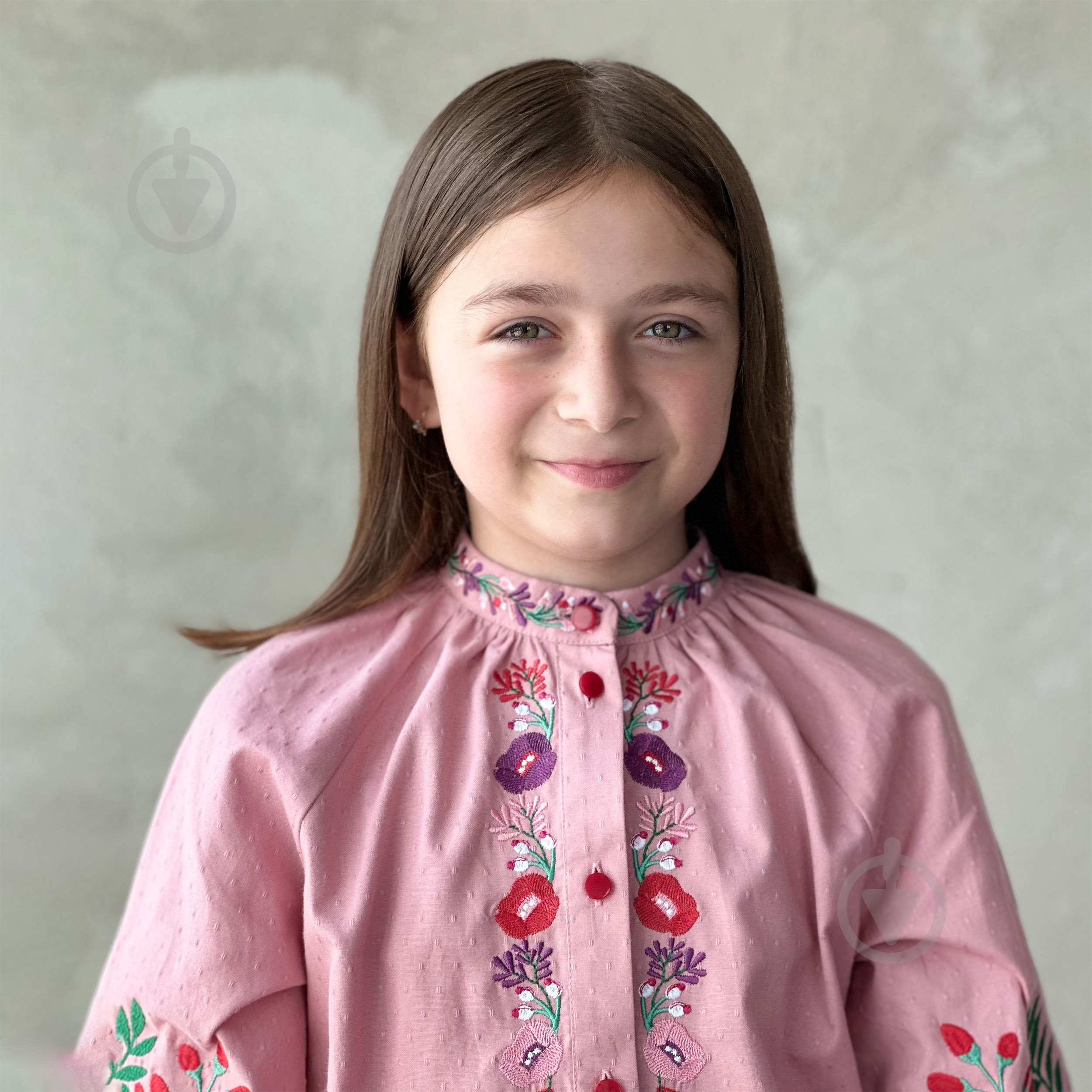 Вышиванка для девочек Эдельвика р.110 розовый 241-25/00 - фото 4 Вышиванка для девочек Эдельвика р.110 розовый 241-25/00 - фото 4