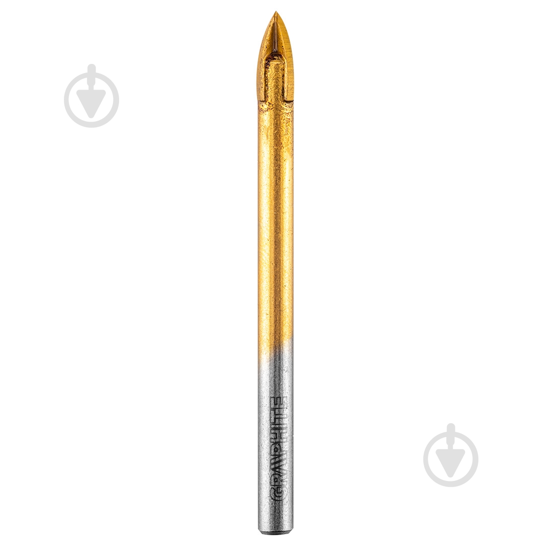 Сверло GRAPHITE 6 мм 1 шт. 56H403 - фото 1