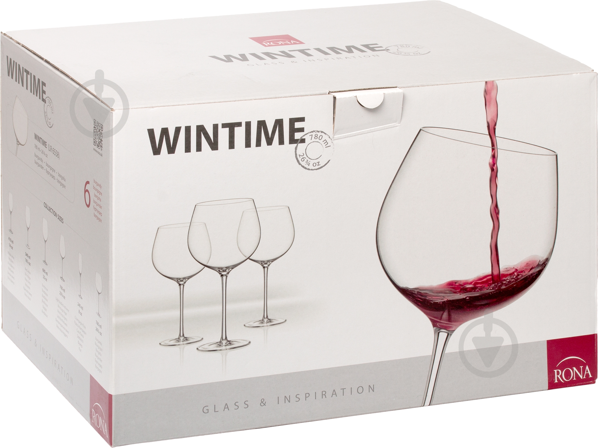Набор бокалов для вина Rona Wintime 780 мл 6 шт. - фото 2 Набор бокалов для вина Rona Wintime 780 мл 6 шт. - фото 2