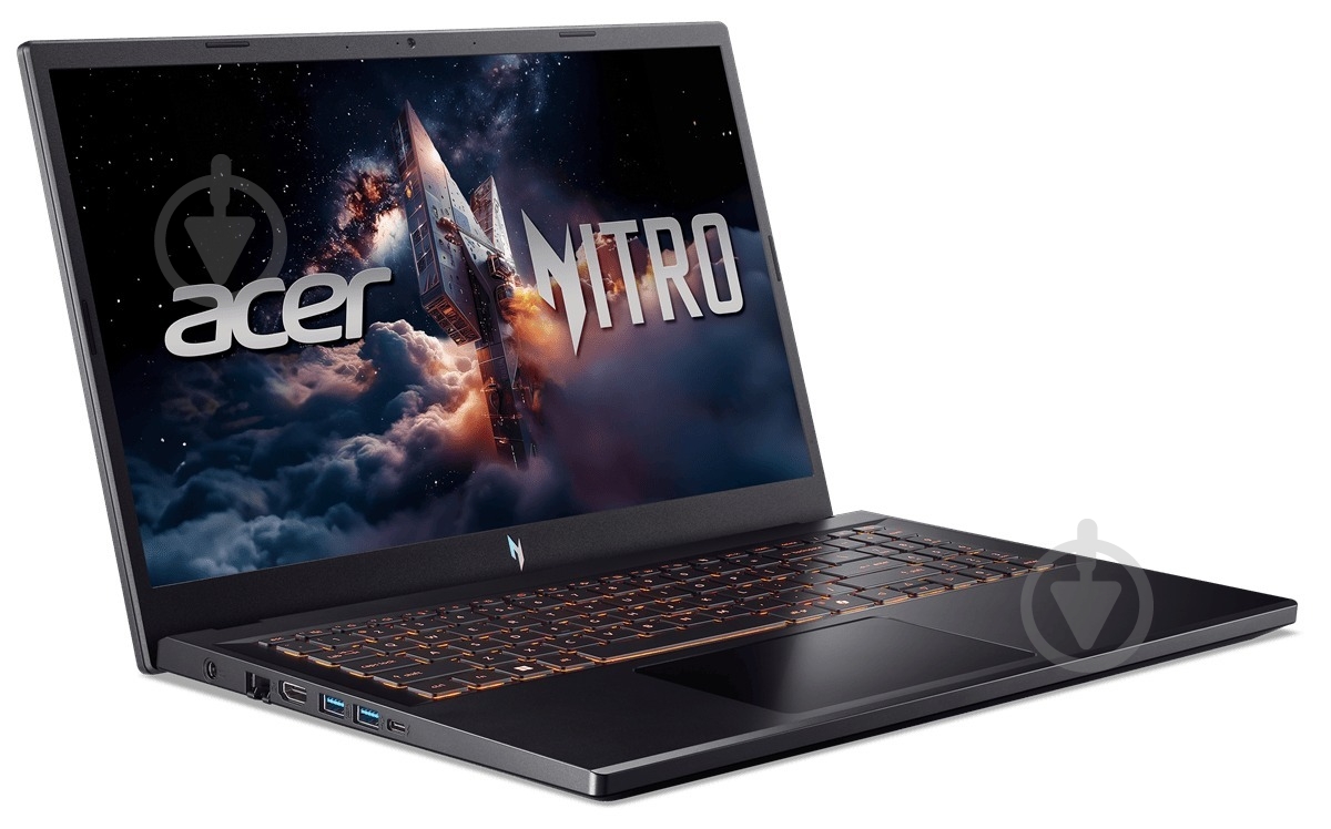 Ноутбук Acer Nitro V 15 ANV15-52-59PP 15,6" (NH.QZ7EU.007) obsidian black - фото 2 Ноутбук Acer Nitro V 15 ANV15-52-59PP 15,6" (NH.QZ7EU.007) obsidian black - фото 2