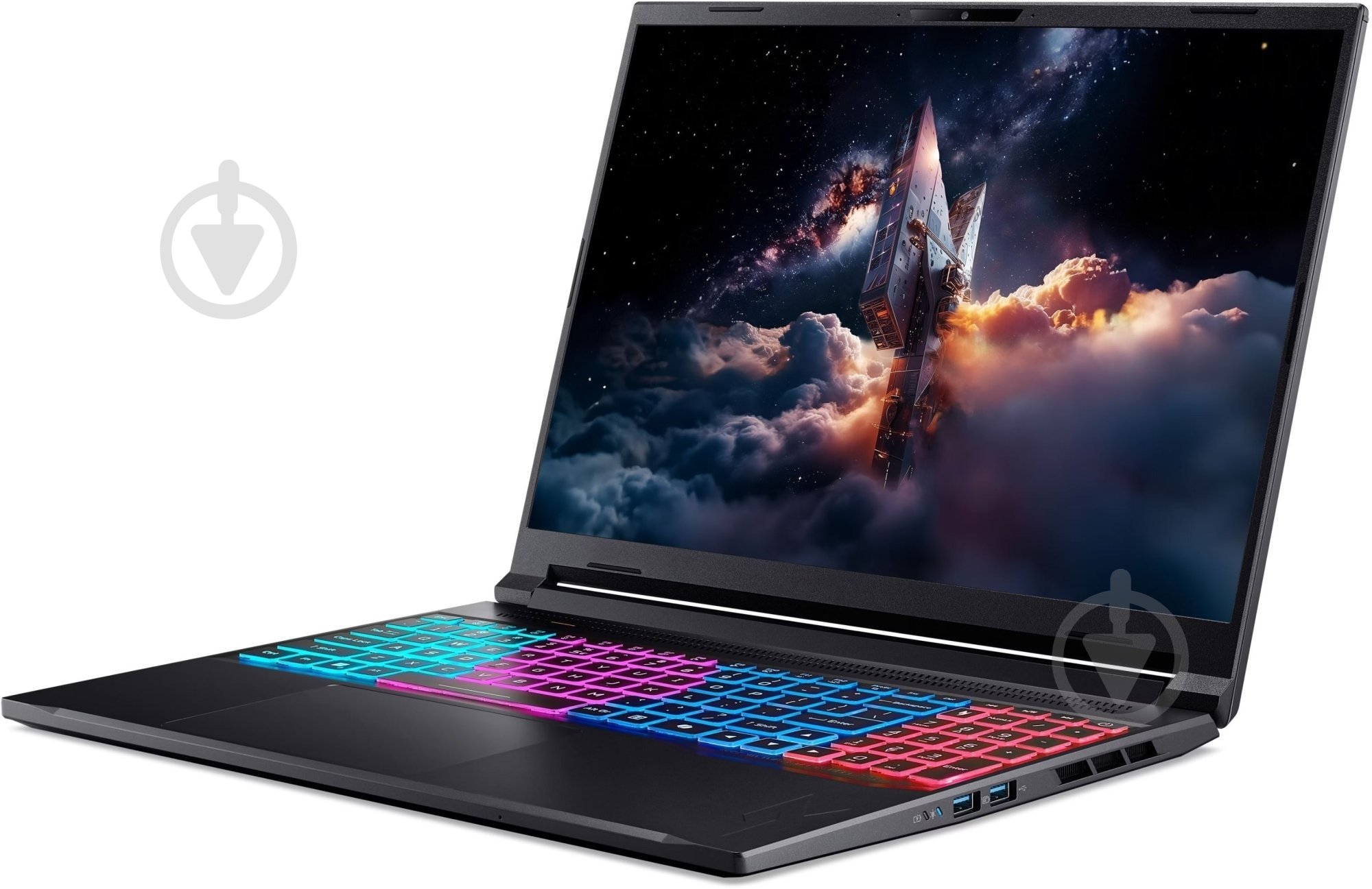 Ноутбук Acer Nitro V 16S AI ANV16S-41-R56W 16" (NH.U05EU.004) obsidian black - фото 3 Ноутбук Acer Nitro V 16S AI ANV16S-41-R56W 16" (NH.U05EU.004) obsidian black - фото 3