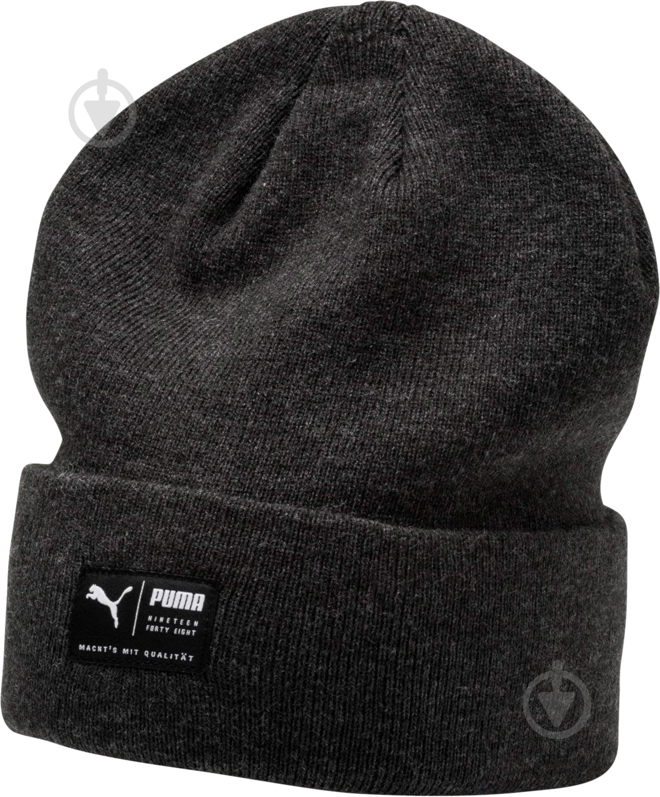 ᐉ Шапка Puma ARCHIVE HEATHER BEANIE 02173901 р.one size черный