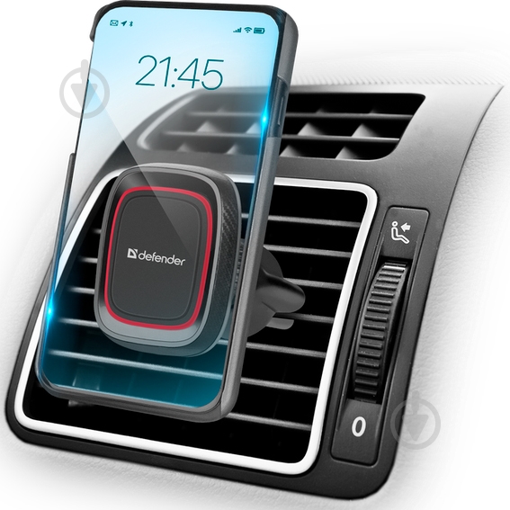 Автотримач Defender CH-129 (29130) чорний із червоним - фото 3 Автотримач Defender CH-129 (29130) чорний із червоним - фото 3