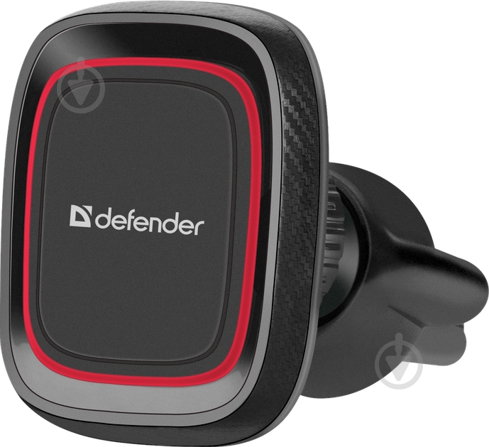 Автотримач Defender CH-129 (29130) чорний із червоним - фото 1 Автотримач Defender CH-129 (29130) чорний із червоним - фото 1