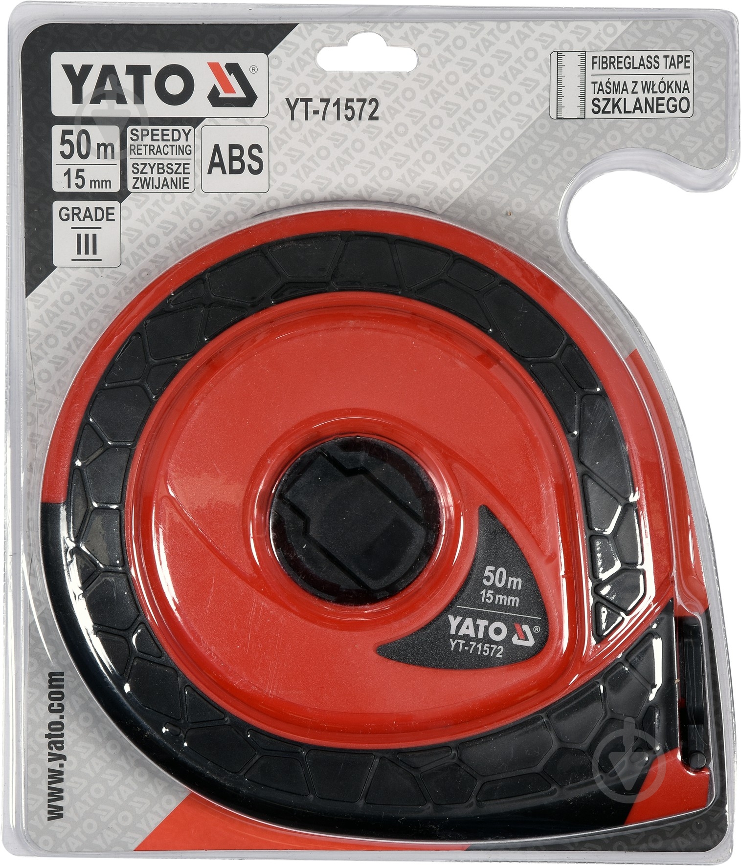 Рулетка YATO YT-71572 50 м x 15 мм - фото 3 Рулетка YATO YT-71572 50 м x 15 мм - фото 3