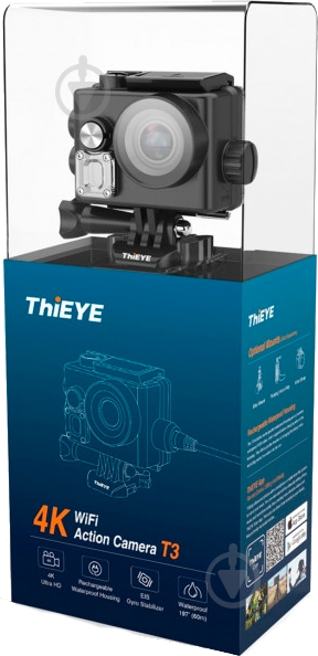 Экшн-камера THIEYE T3 black (T3) - фото 8