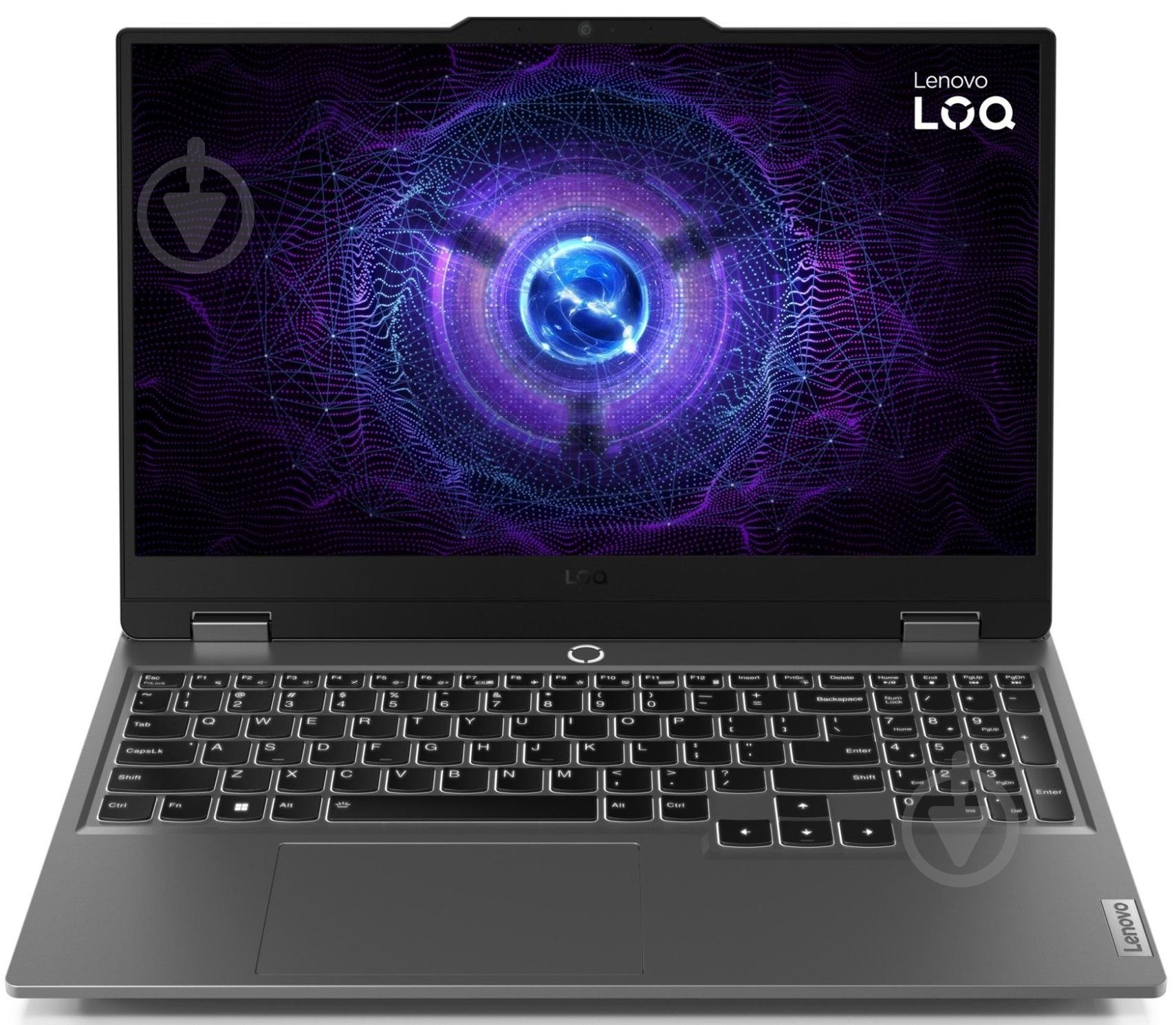 Ноутбук Lenovo LOQ 15IRX9 15,6" (83DV017WRA) luna grey - фото 1 Ноутбук Lenovo LOQ 15IRX9 15,6" (83DV017WRA) luna grey - фото 1