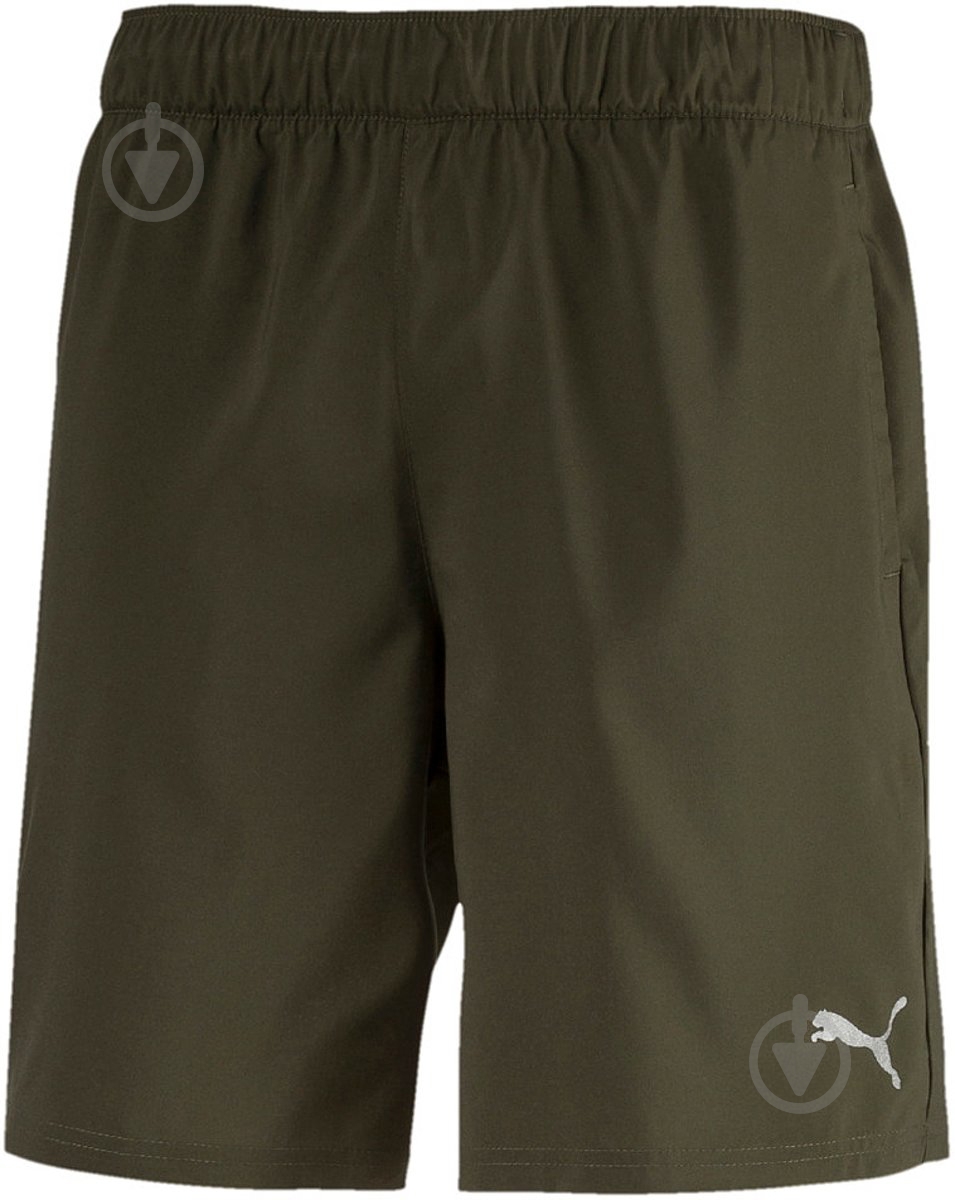 Шорты Puma A.C.E. Woven Short 51665203 р. L зеленый - фото 1