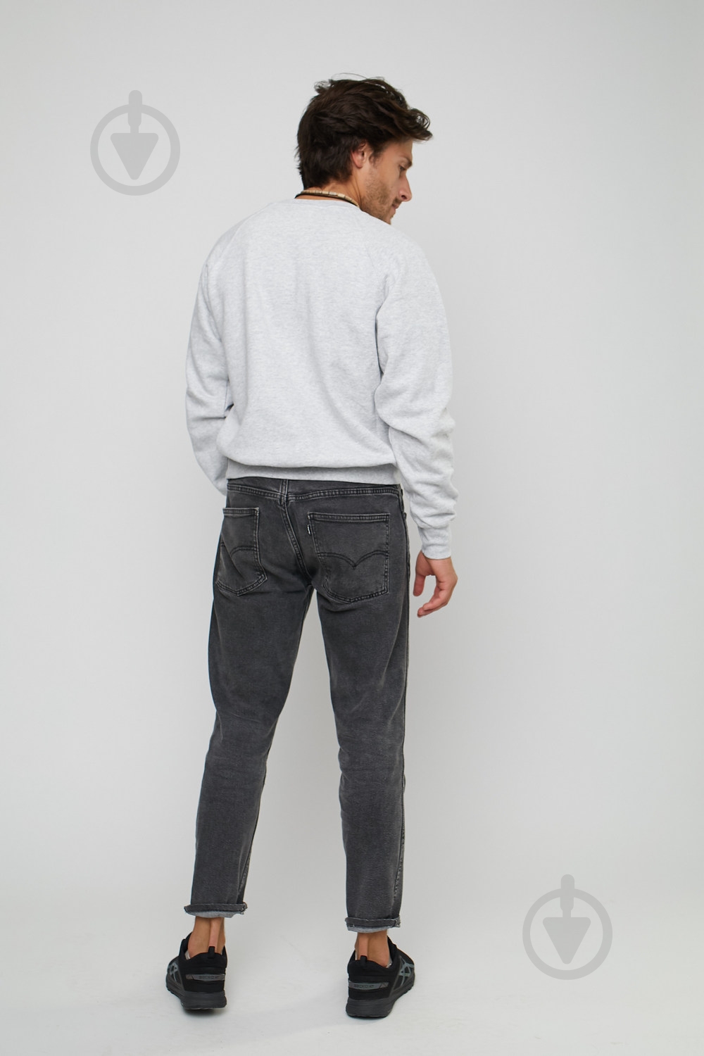 Свитшот YAPPI MSWG1012 р. XL серый - фото 3