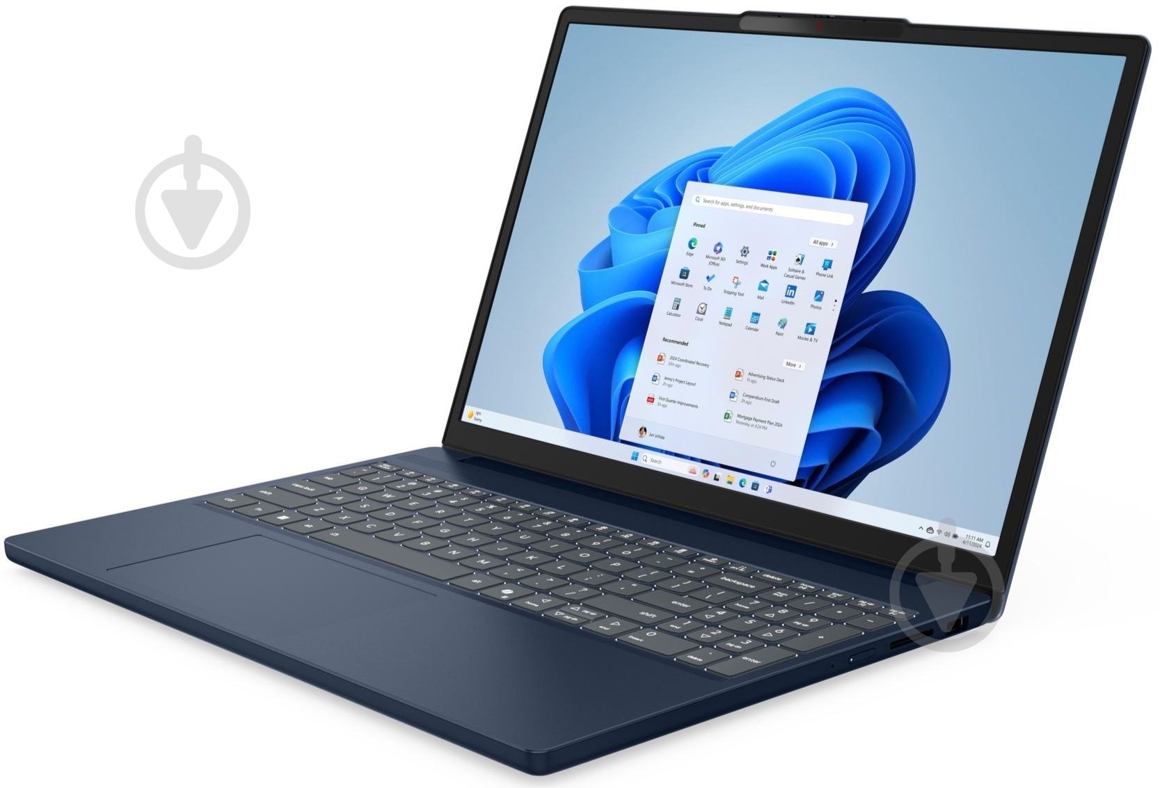 Ноутбук Lenovo IdeaPad Slim 3 15IRH10 15,3" (83K100J8RA) cosmic blue - фото 3 Ноутбук Lenovo IdeaPad Slim 3 15IRH10 15,3" (83K100J8RA) cosmic blue - фото 3
