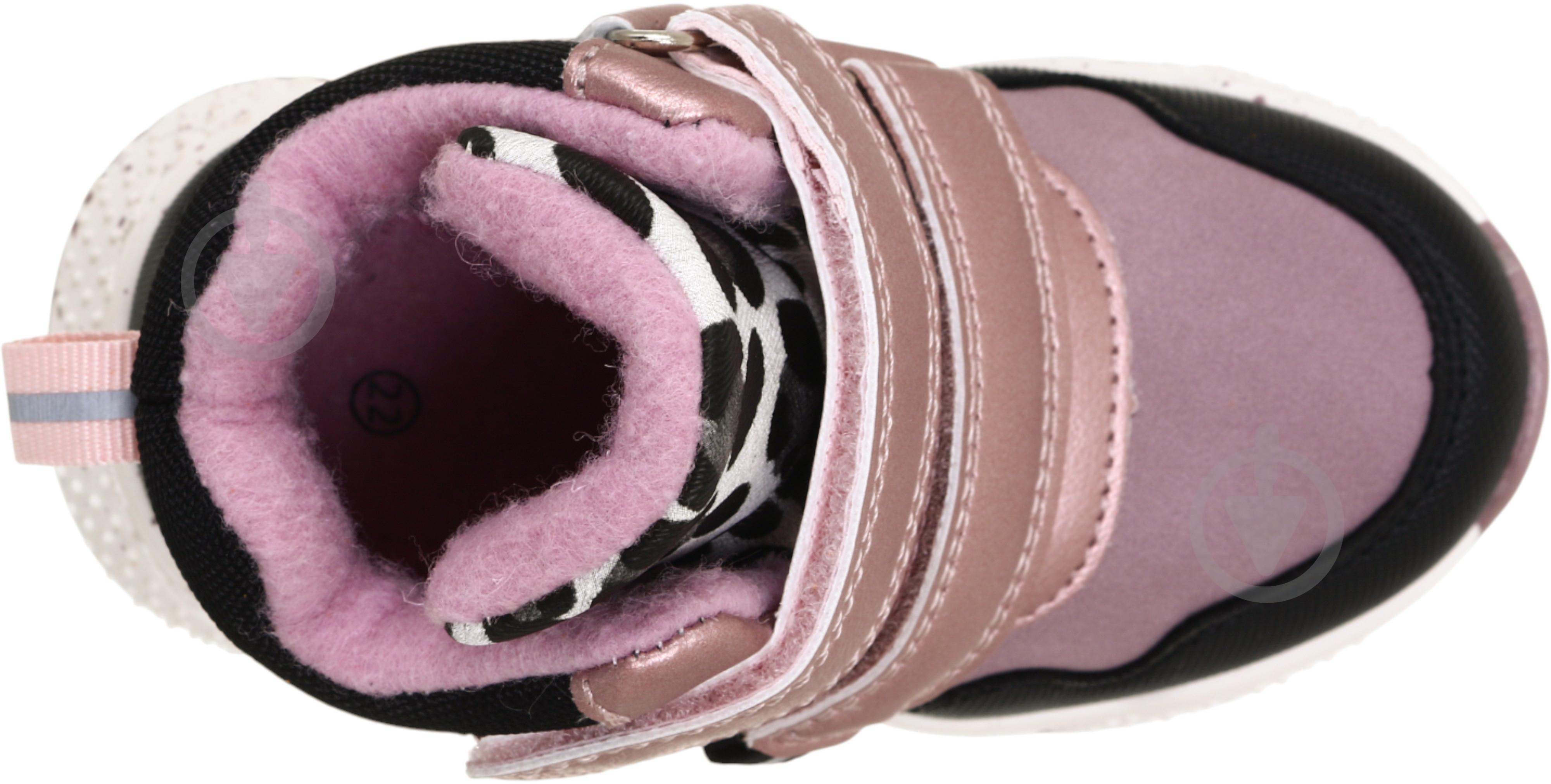 Черевики для дівчаток Emgem 24K235 р.22 рожевий - фото 4 Черевики для дівчаток Emgem 24K235 р.22 рожевий - фото 4