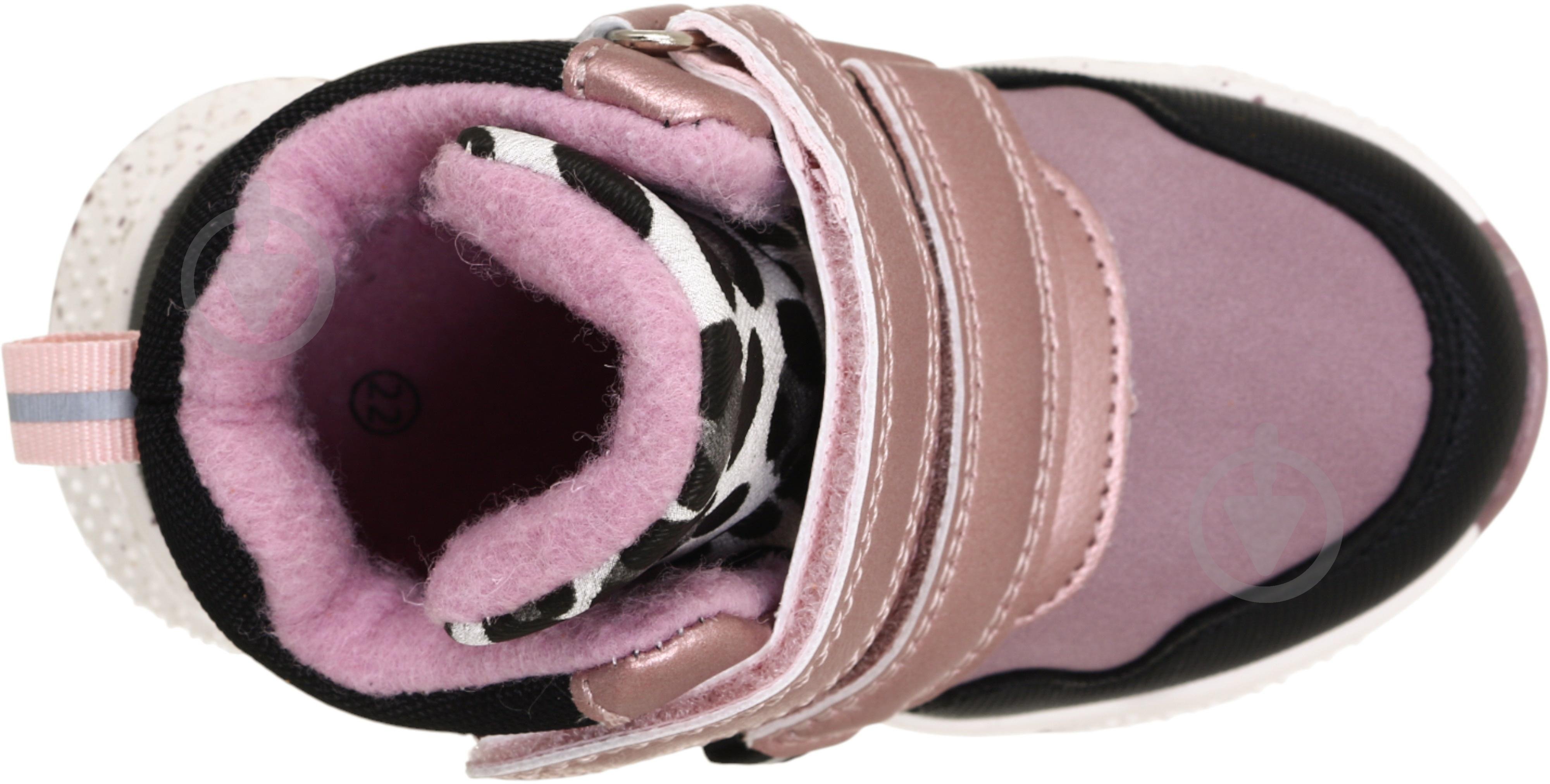 Черевики для дівчаток Emgem 24K235 р.25 рожевий - фото 4 Черевики для дівчаток Emgem 24K235 р.25 рожевий - фото 4