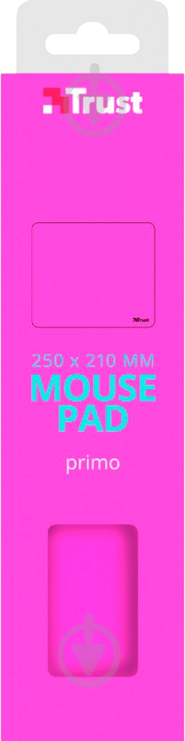 Коврик для мышки Trust Primo Mouse pad - summer pink (22756) - фото 5