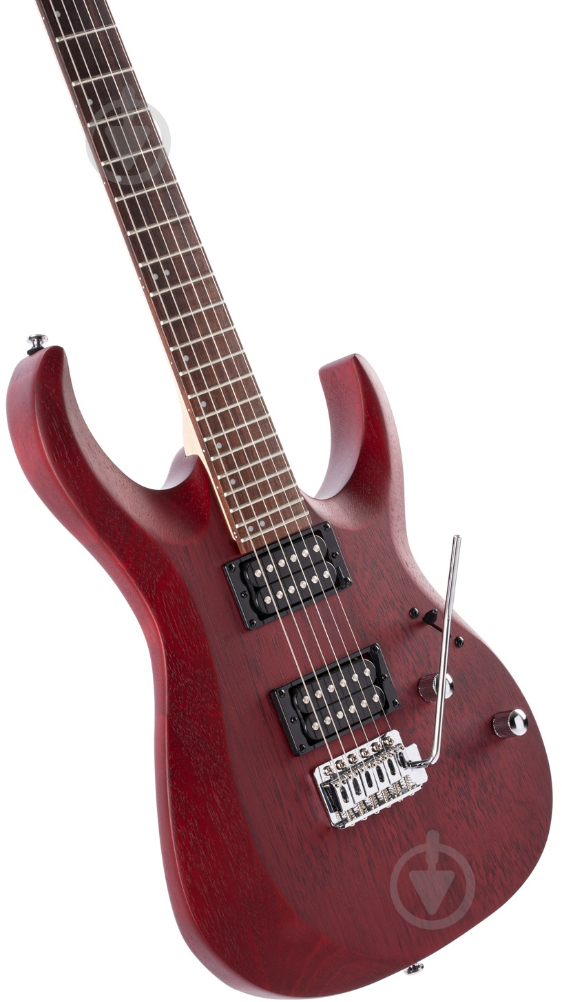 Электрогитара Cort X100 Open Pore Black Cherry (X100 OPBC) - фото 3