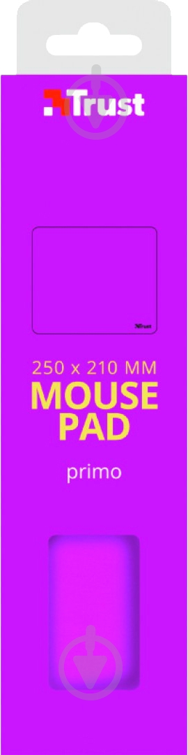 Коврик для мышки Trust Primo Mouse pad - summer purple (22757) - фото 5