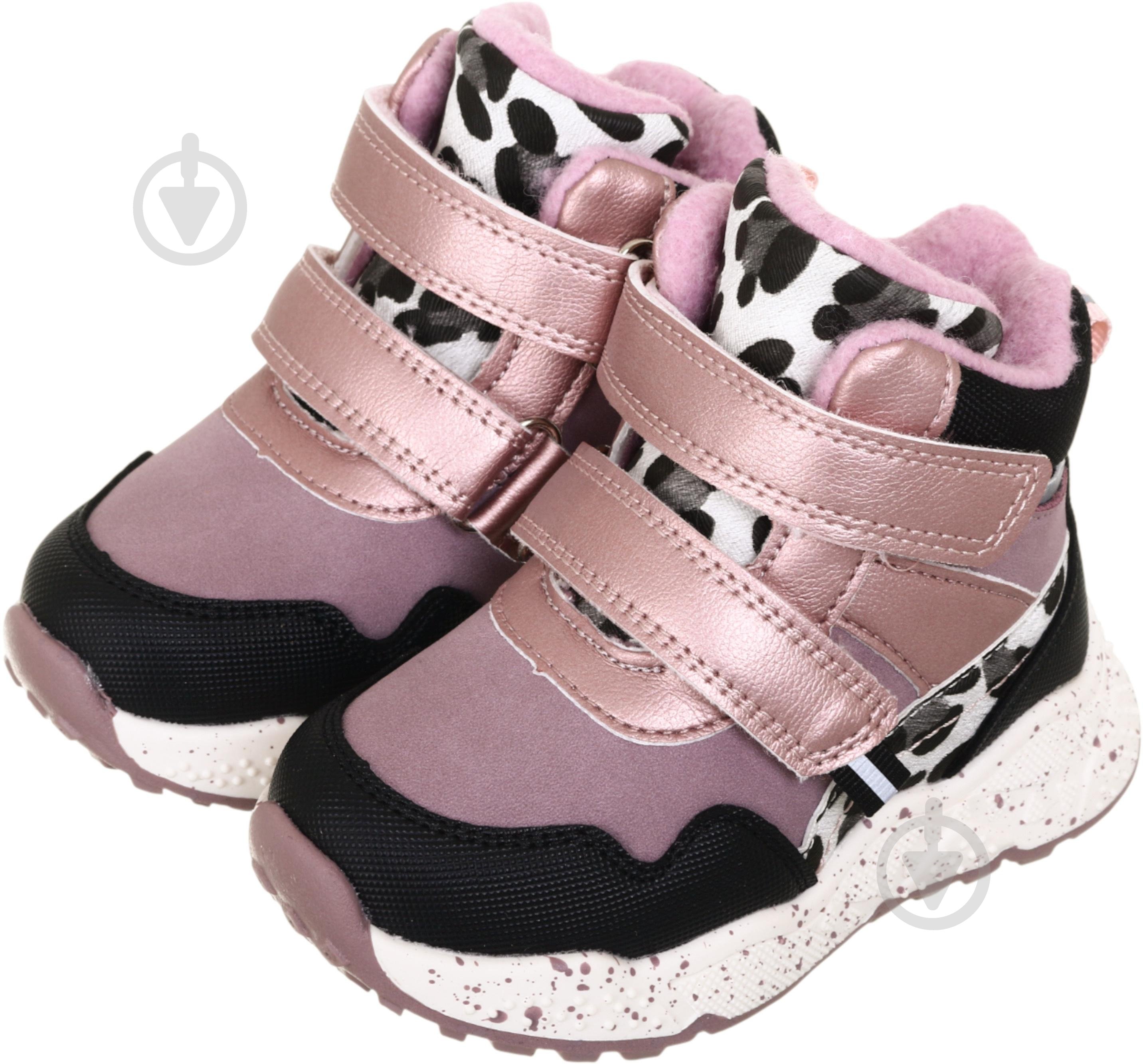 Черевики для дівчаток Emgem 24K235 р.27 рожевий - фото 1 Черевики для дівчаток Emgem 24K235 р.27 рожевий - фото 1