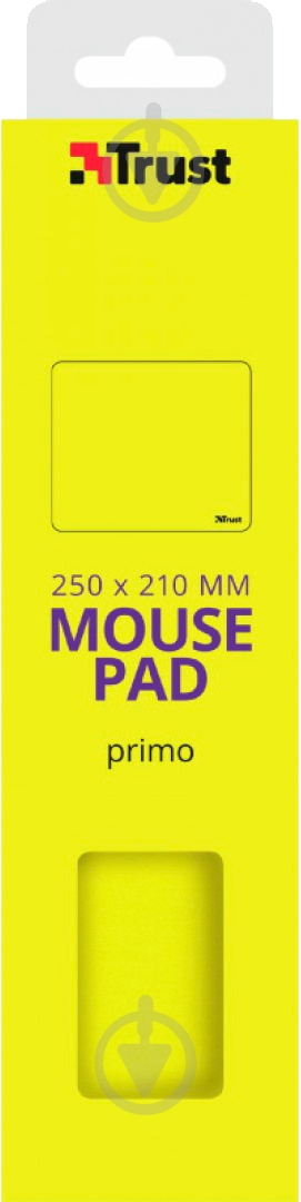 Коврик для мышки Trust Primo Mouse pad - summer yellow (22760) - фото 5