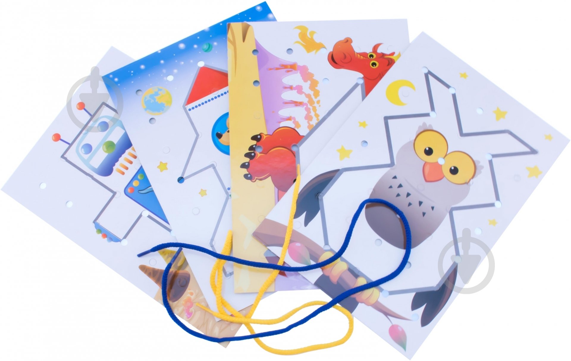 Набор для рисования Ранок Рисуем шнурочками Л111008У - фото 2