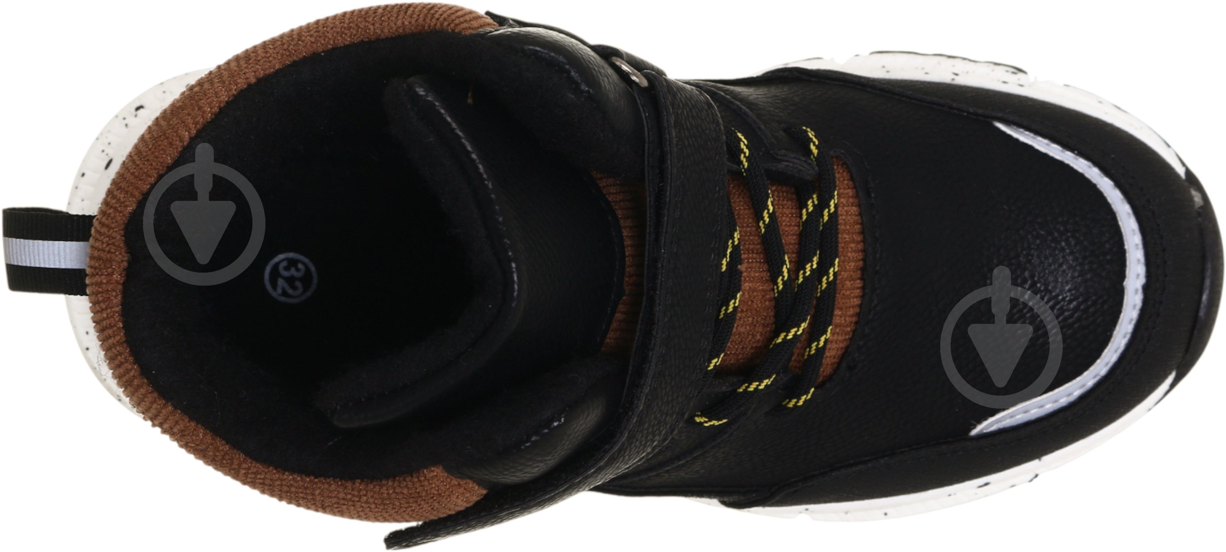 Черевики для хлопчиків Emgem 23A14 р.33 чорний - фото 4 Черевики для хлопчиків Emgem 23A14 р.33 чорний - фото 4