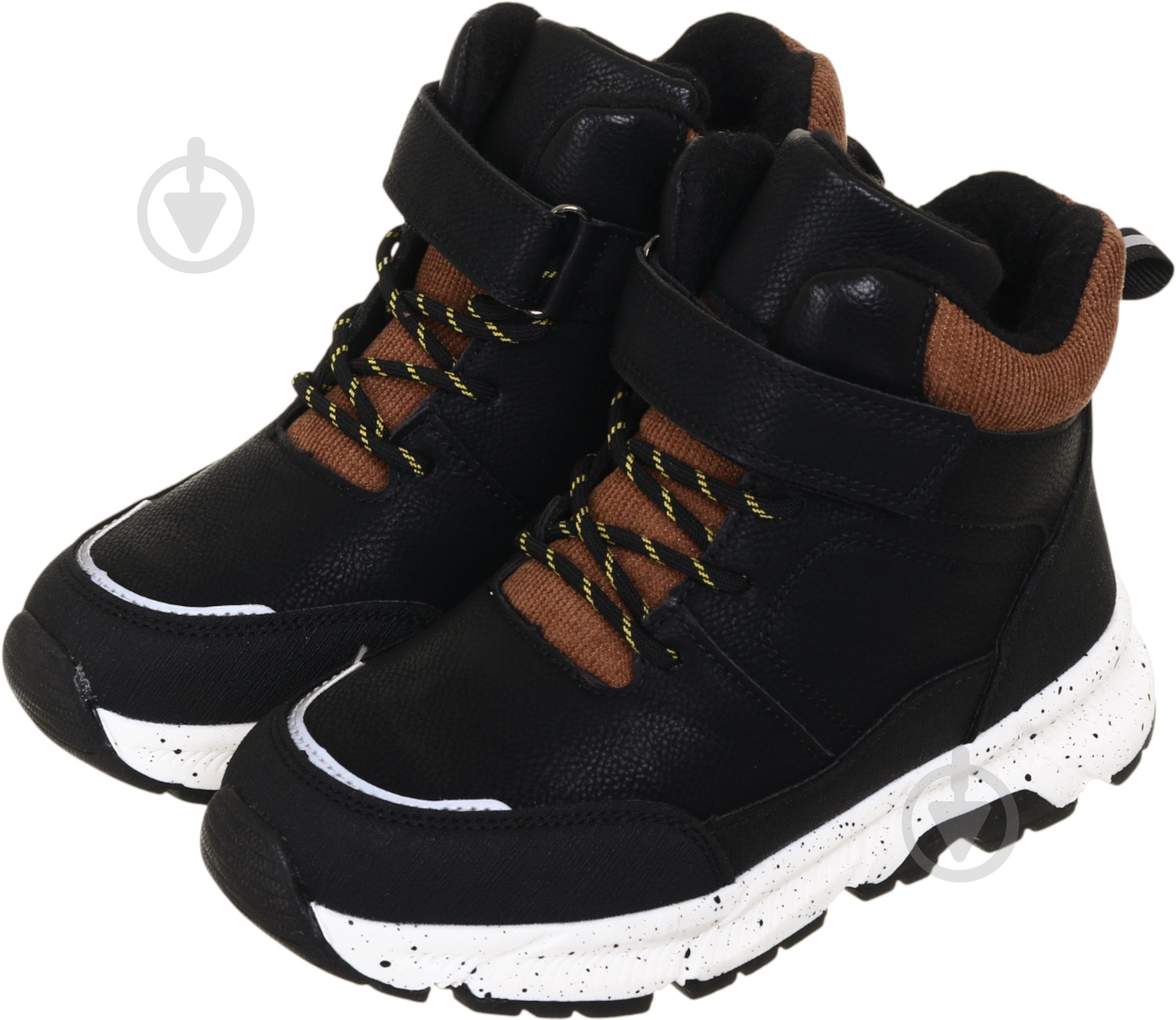 Черевики для хлопчиків Emgem 23A14 р.34 чорний - фото 1