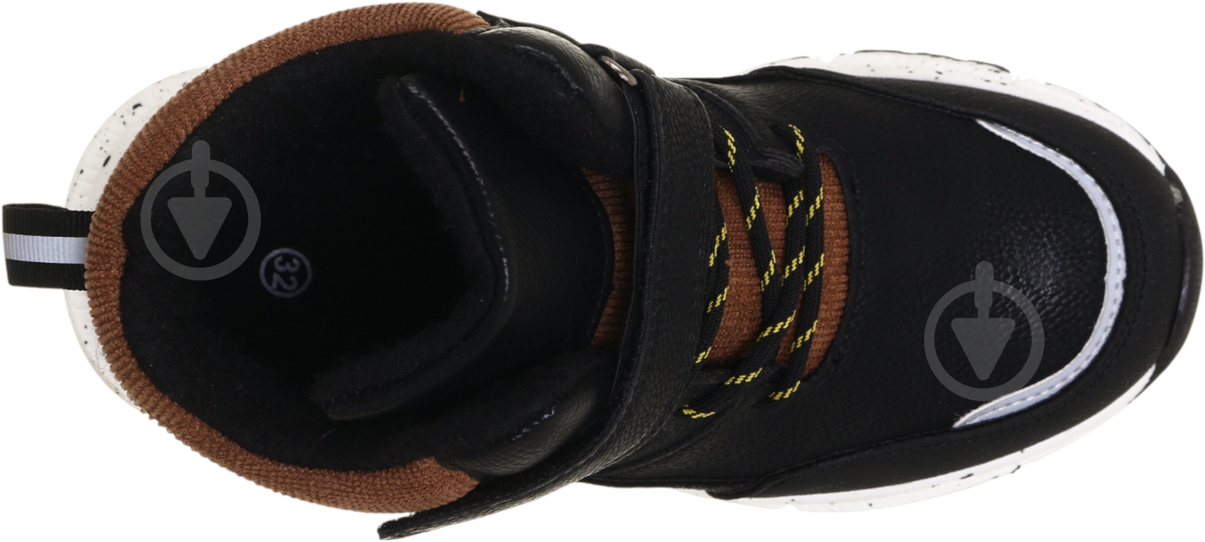 Ботинки для мальчиков Emgem 23A14 р.35 черный - фото 4 Ботинки для мальчиков Emgem 23A14 р.35 черный - фото 4