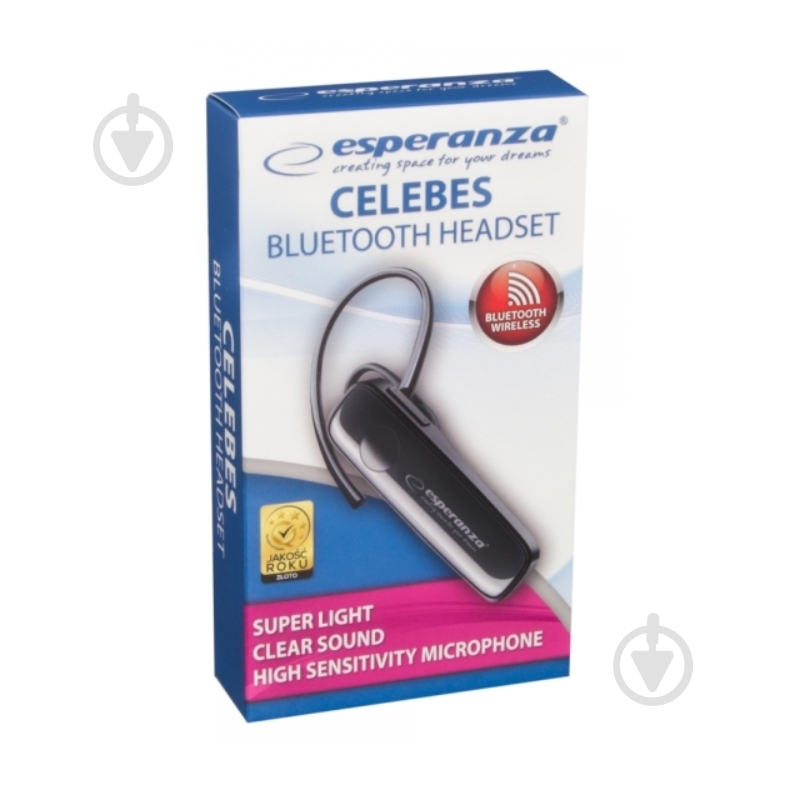 Bluetooth-гарнитура Esperanza Earphone Celebes black (EH184K) - фото 4