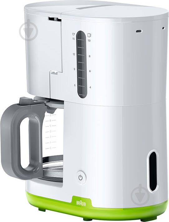 Кофеварка капельная Braun KF1100GR - фото 1 Кофеварка капельная Braun KF1100GR - фото 1