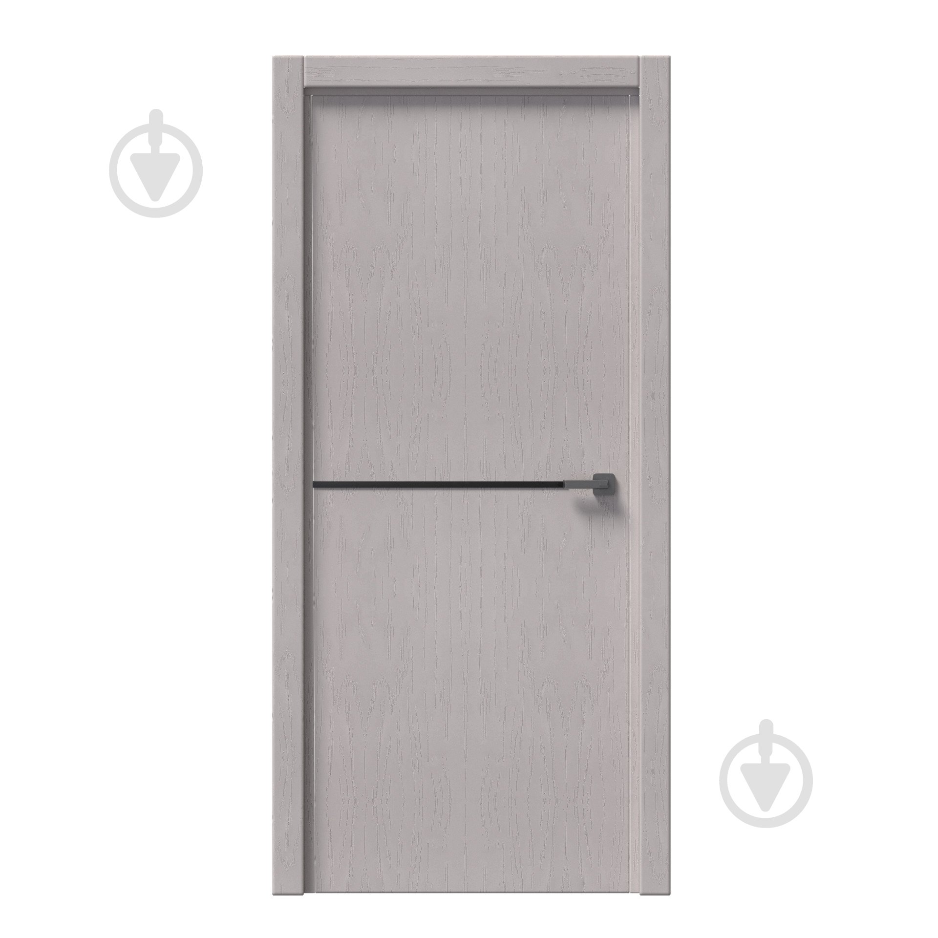 Дверне полотно IN WOOD ET-02 ПГ із чорним молдингом і кромкою 600 мм білий структурний - фото 1 Дверне полотно IN WOOD ET-02 ПГ із чорним молдингом і кромкою 600 мм білий структурний - фото 1