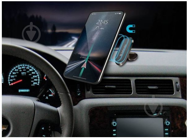 Автодержатель Defender CH-112 Magnet (29112) черный - фото 12 Автодержатель Defender CH-112 Magnet (29112) черный - фото 12