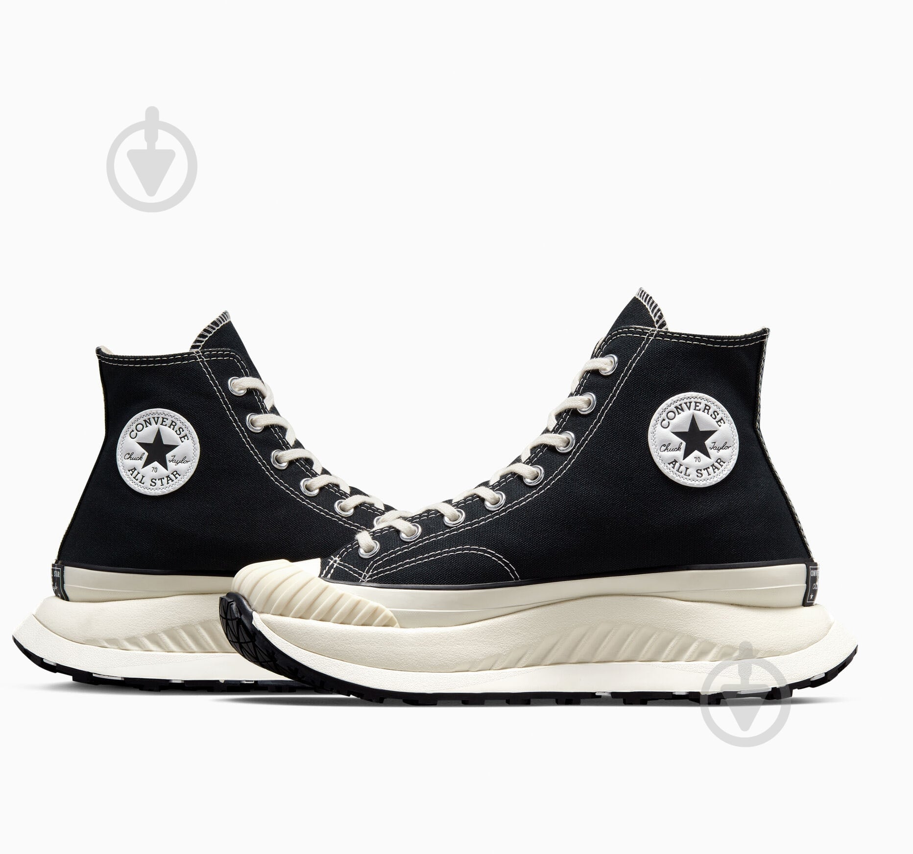 Кросівки чоловічі Converse Chuck 70 A03277C р.42,5 чорні - фото 1