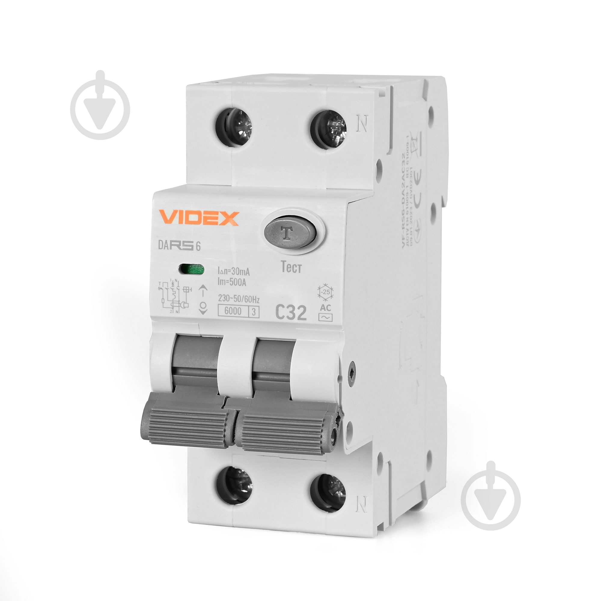 Дифференциальный автомат Videx VF-RS6-DA2AC32 27120 - фото 1