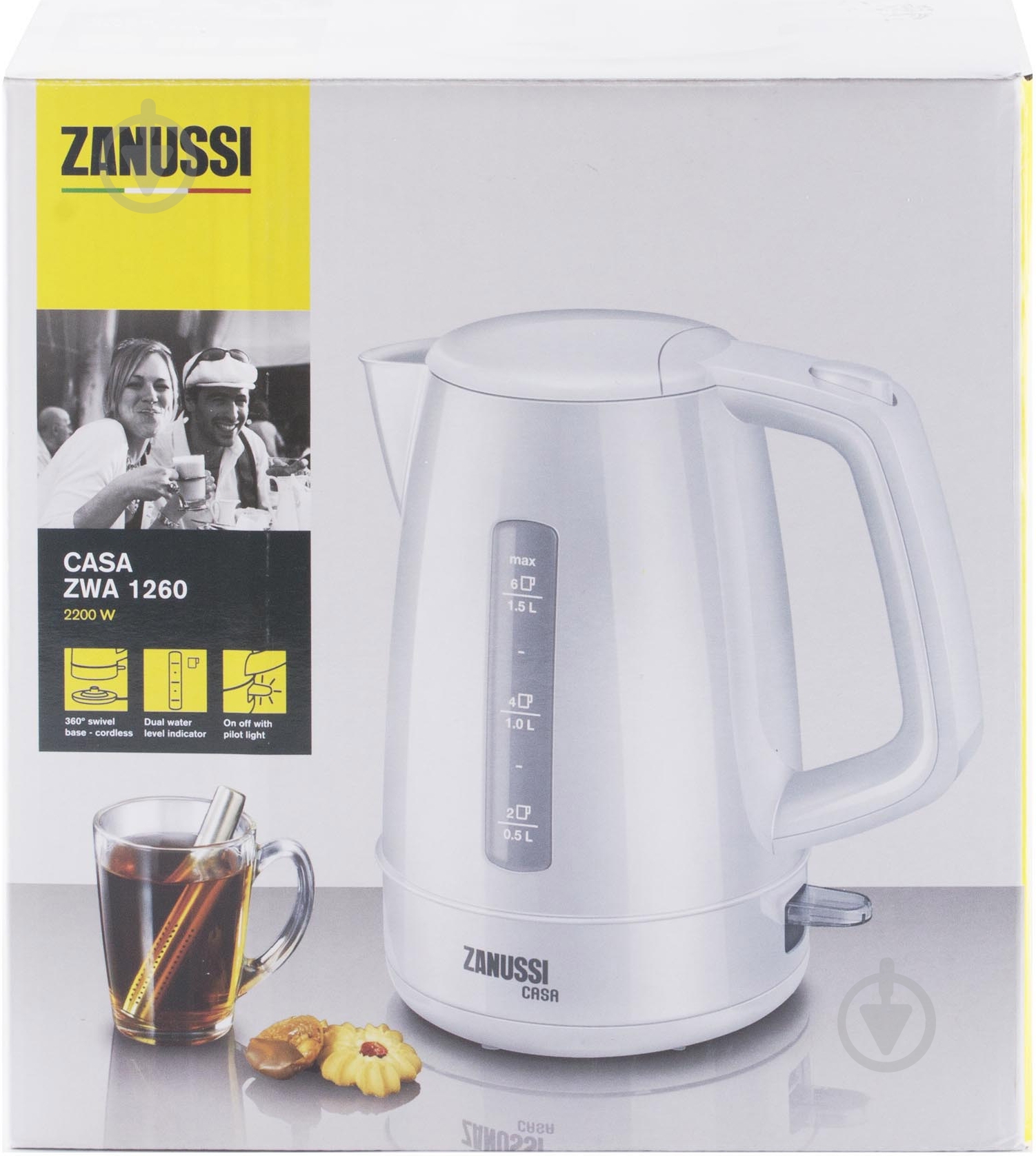 Электрочайник Zanussi ZWA1260 - фото 2