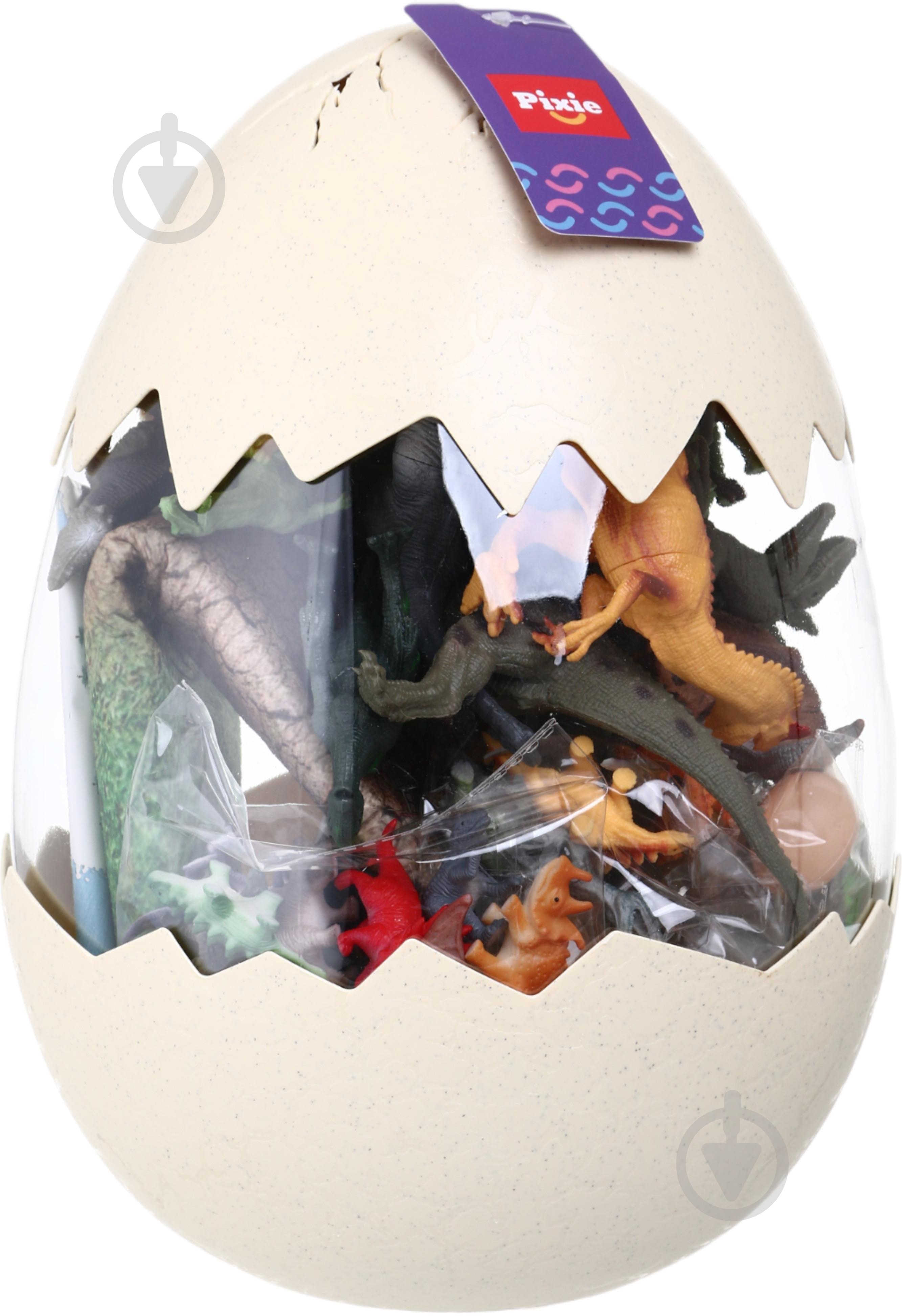 Игровой набор PIXIE яйцо динозавры 50 шт. 24х33 см пластик YX-DT02-1 - фото 1 Игровой набор PIXIE яйцо динозавры 50 шт. 24х33 см пластик YX-DT02-1 - фото 1