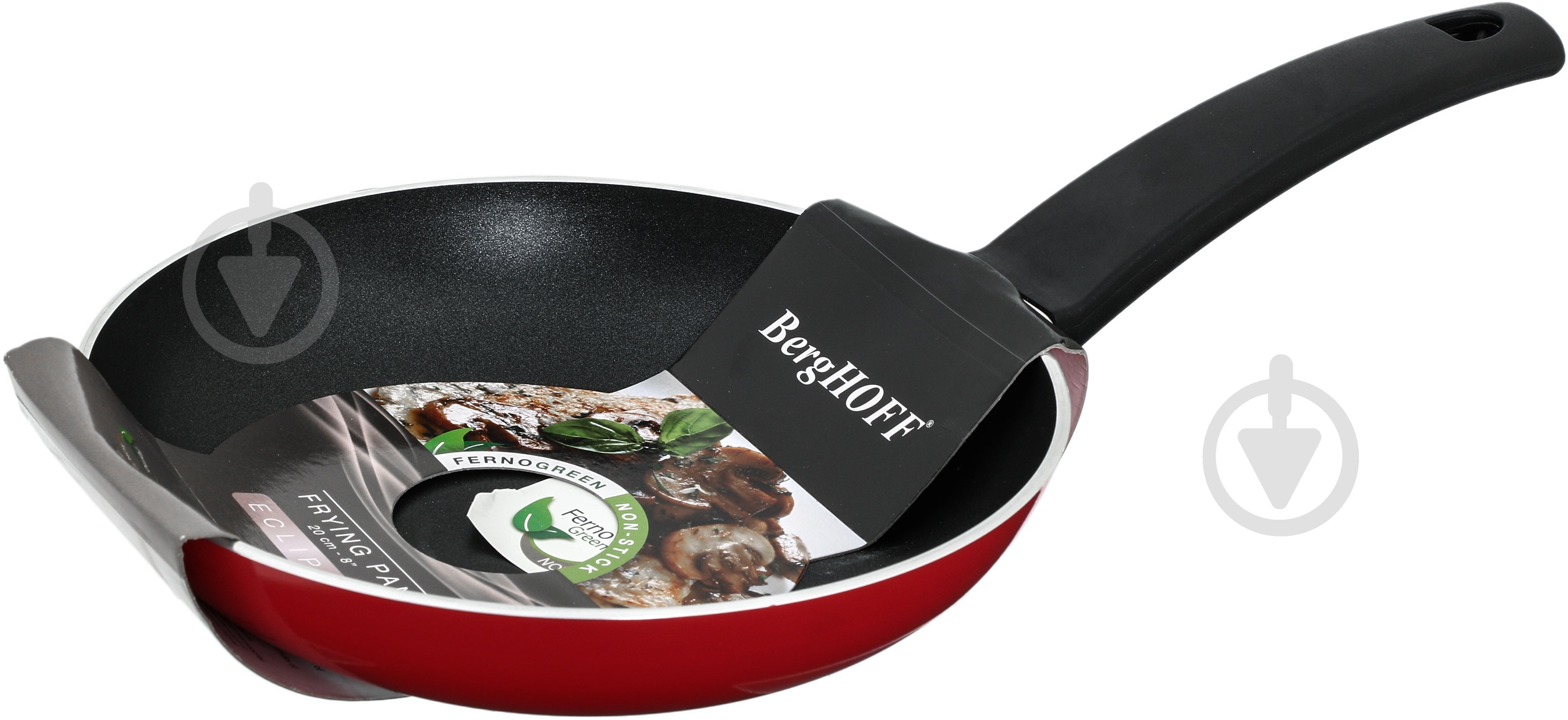 Сковорода BergHOFF Eclipse 20 см червона - фото 4 Сковорода BergHOFF Eclipse 20 см червона - фото 4