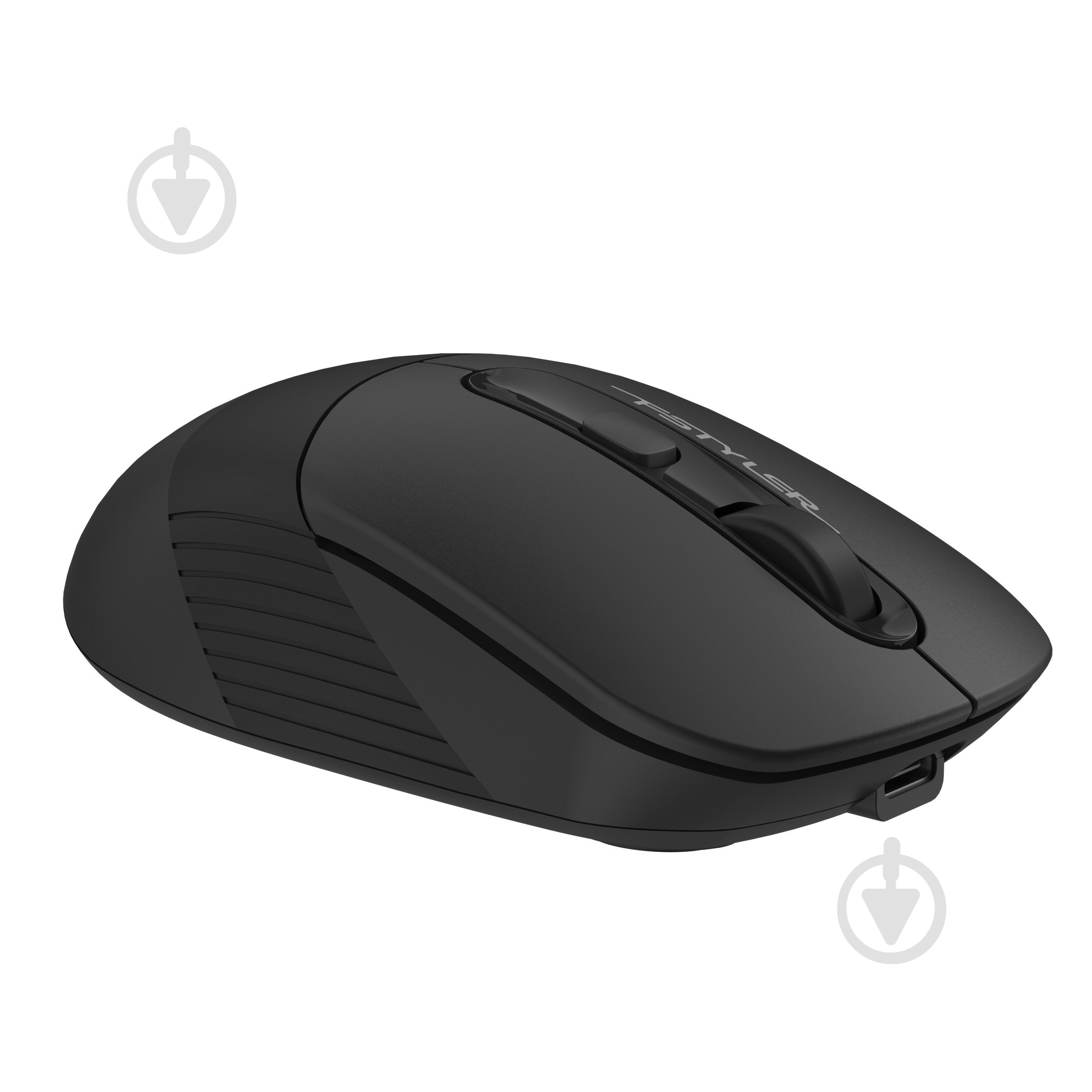 Миша A4Tech бездротова Fstyler, USB, 2400dpi black (FB10C (Stone Black)) - фото 4