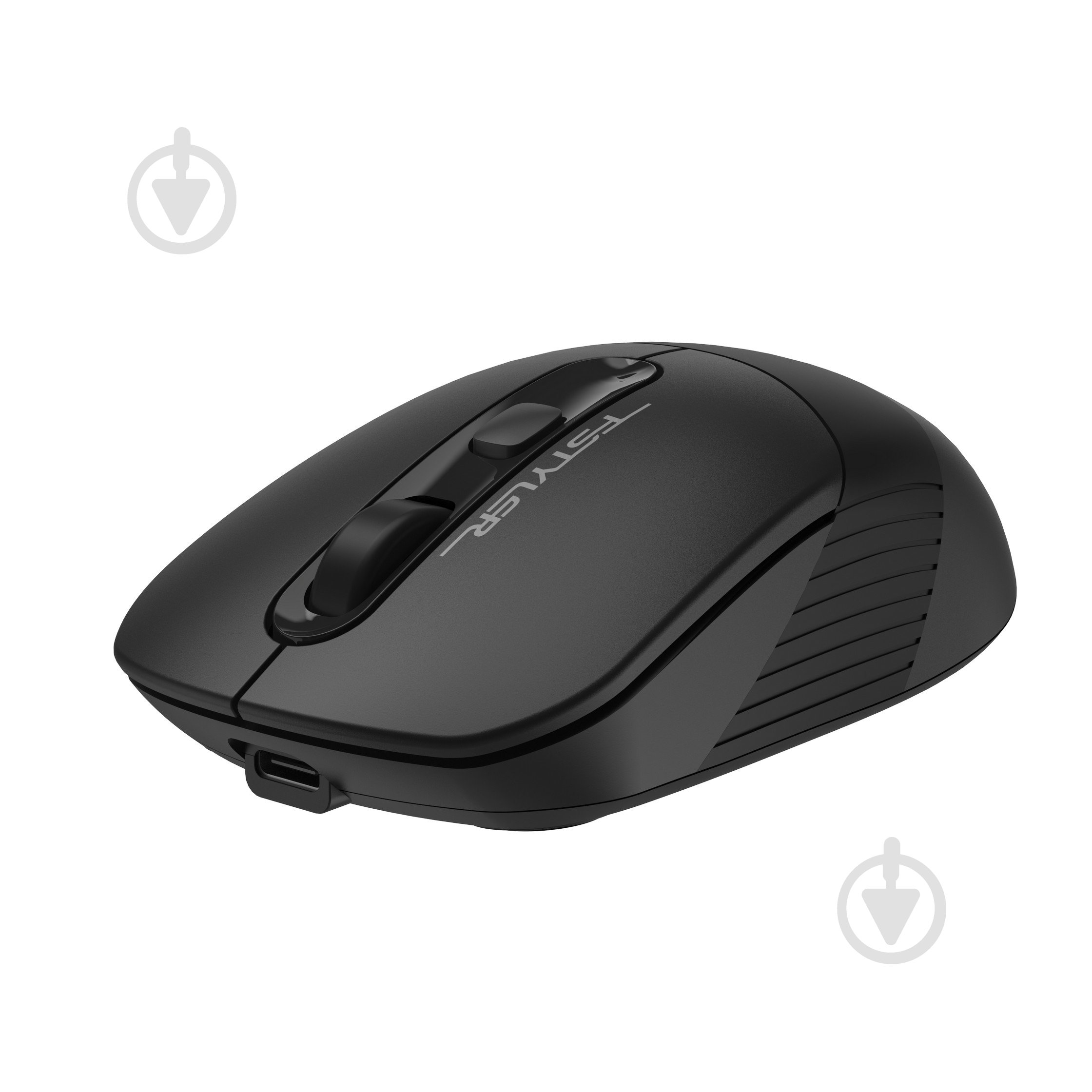 Миша A4Tech бездротова Fstyler, USB, 2400dpi black (FB10C (Stone Black)) - фото 3