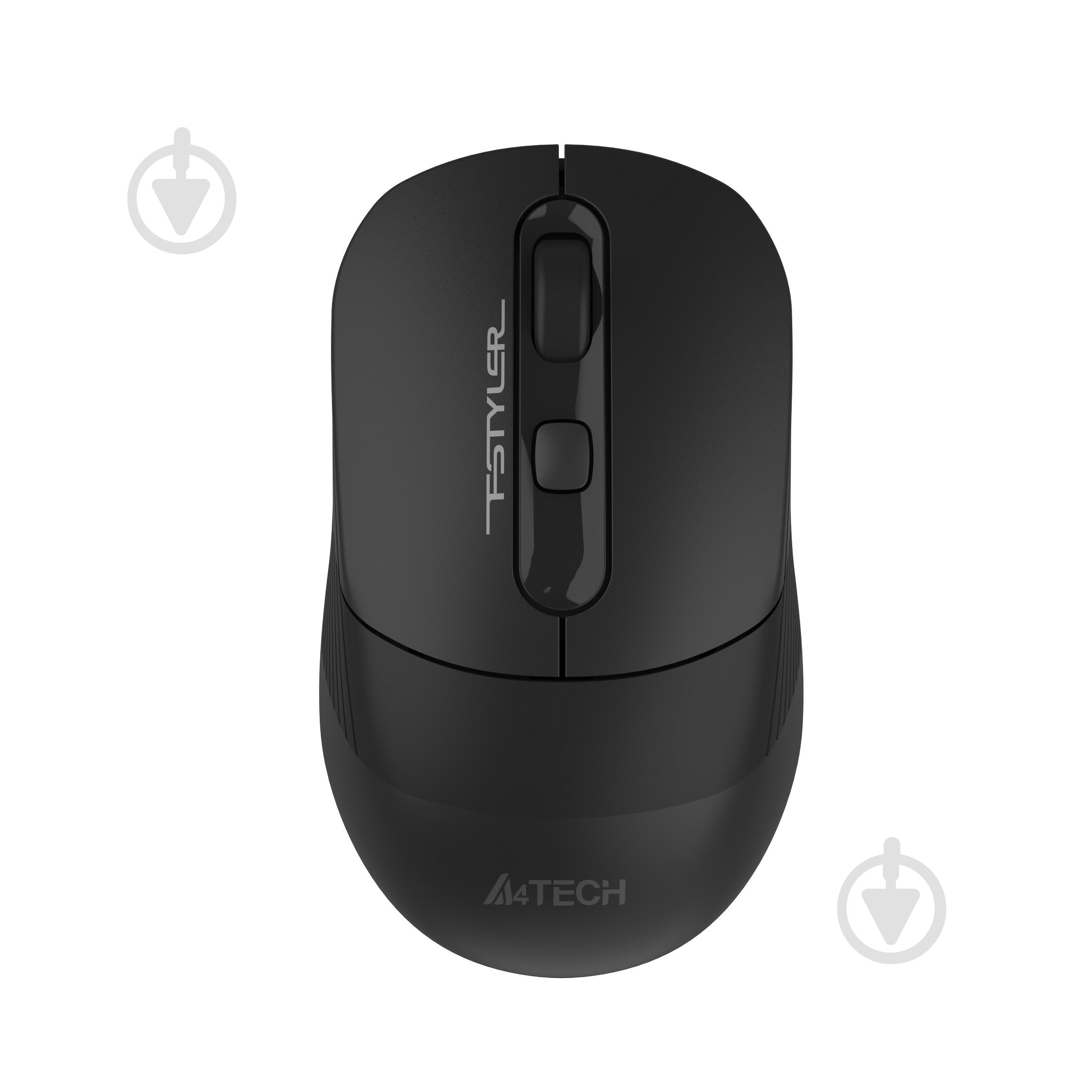 Миша A4Tech бездротова Fstyler, USB, 2400dpi black (FB10C (Stone Black)) - фото 1
